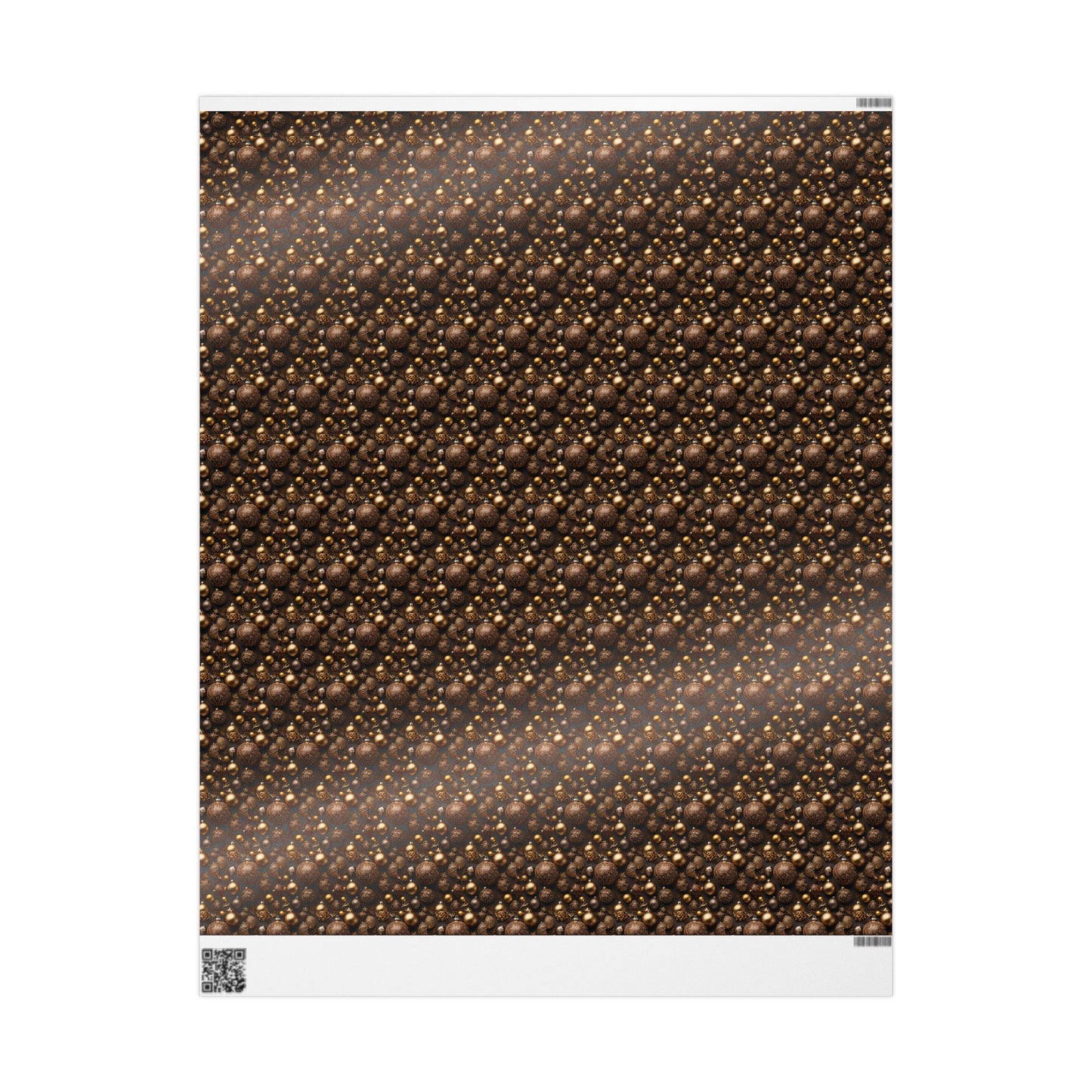 Brown and Gold Wrapping Papers