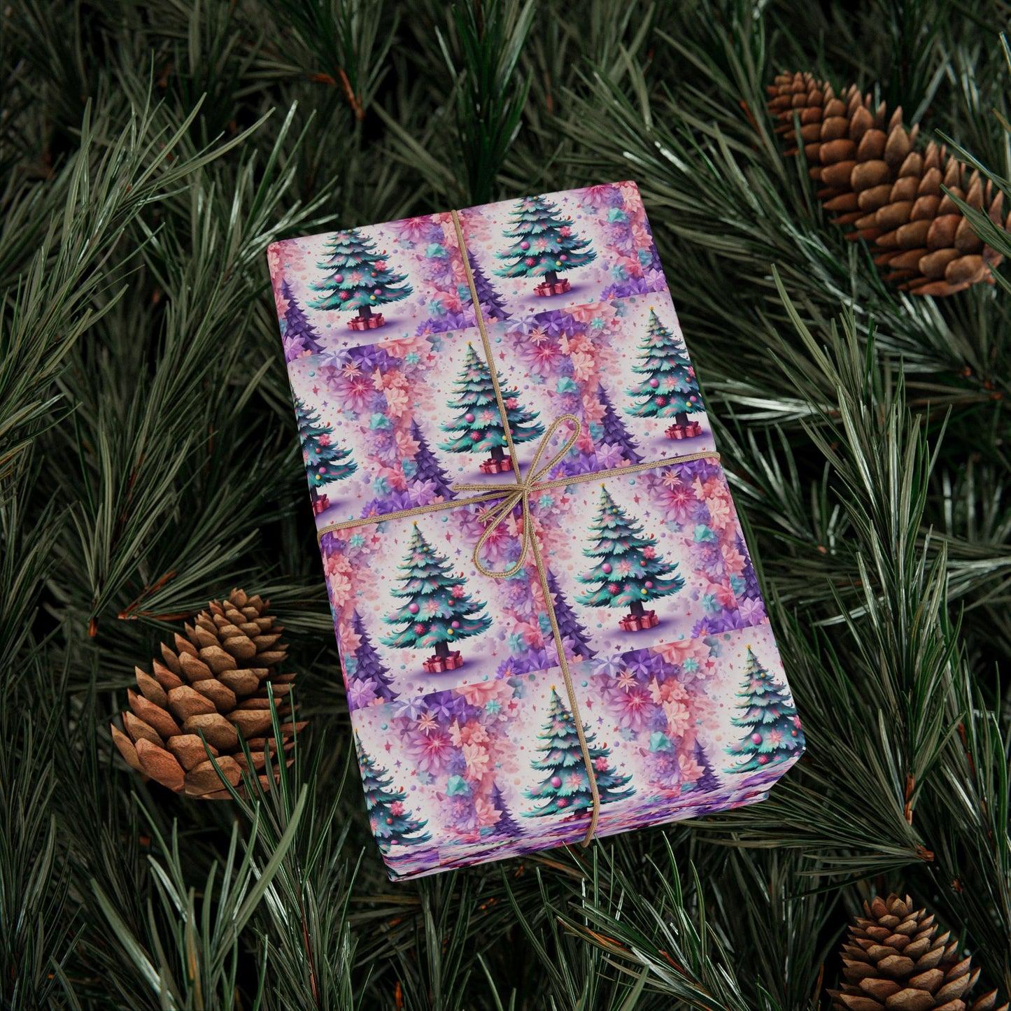 Water Color Tree Wrapping Papers