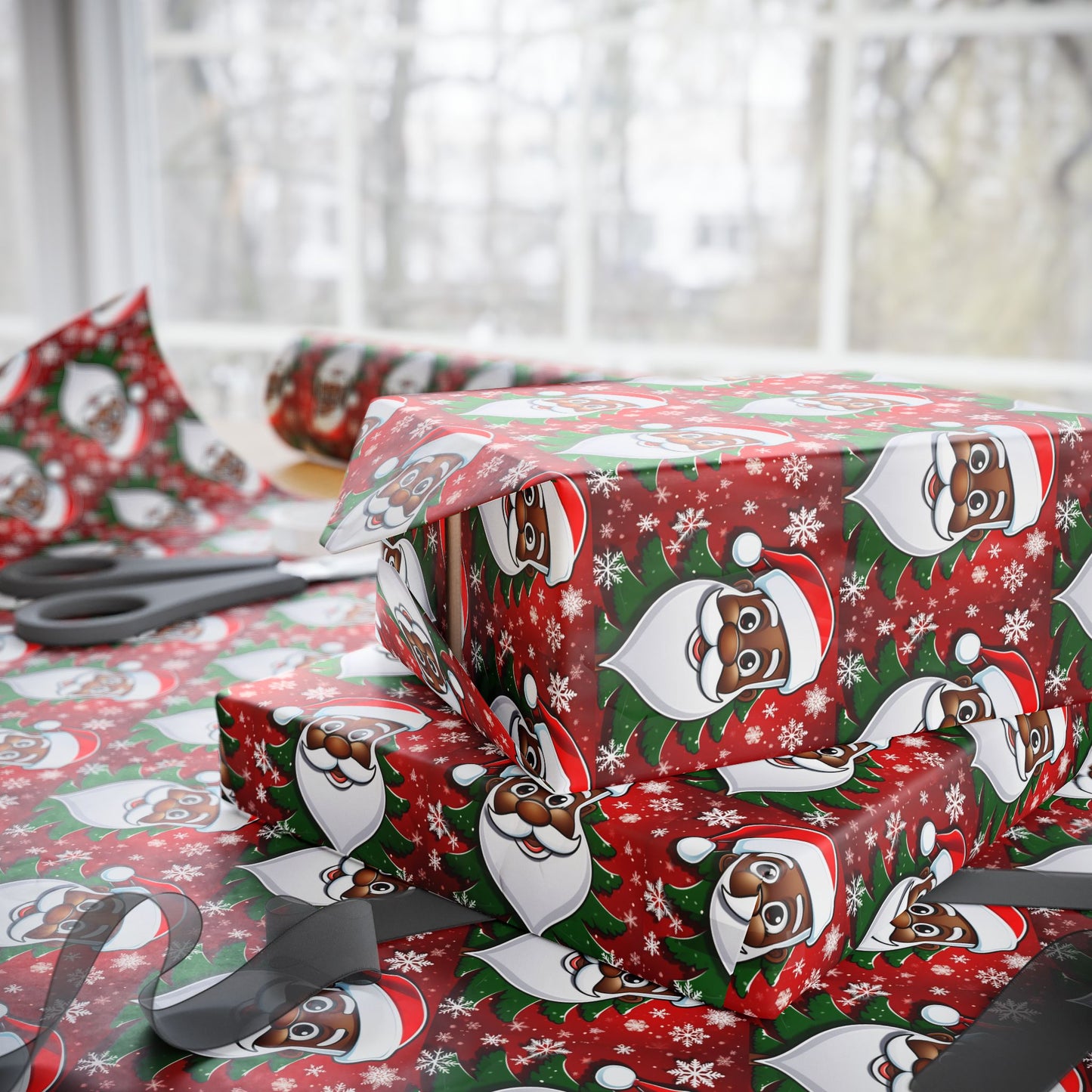 Santa Wrapping Papers