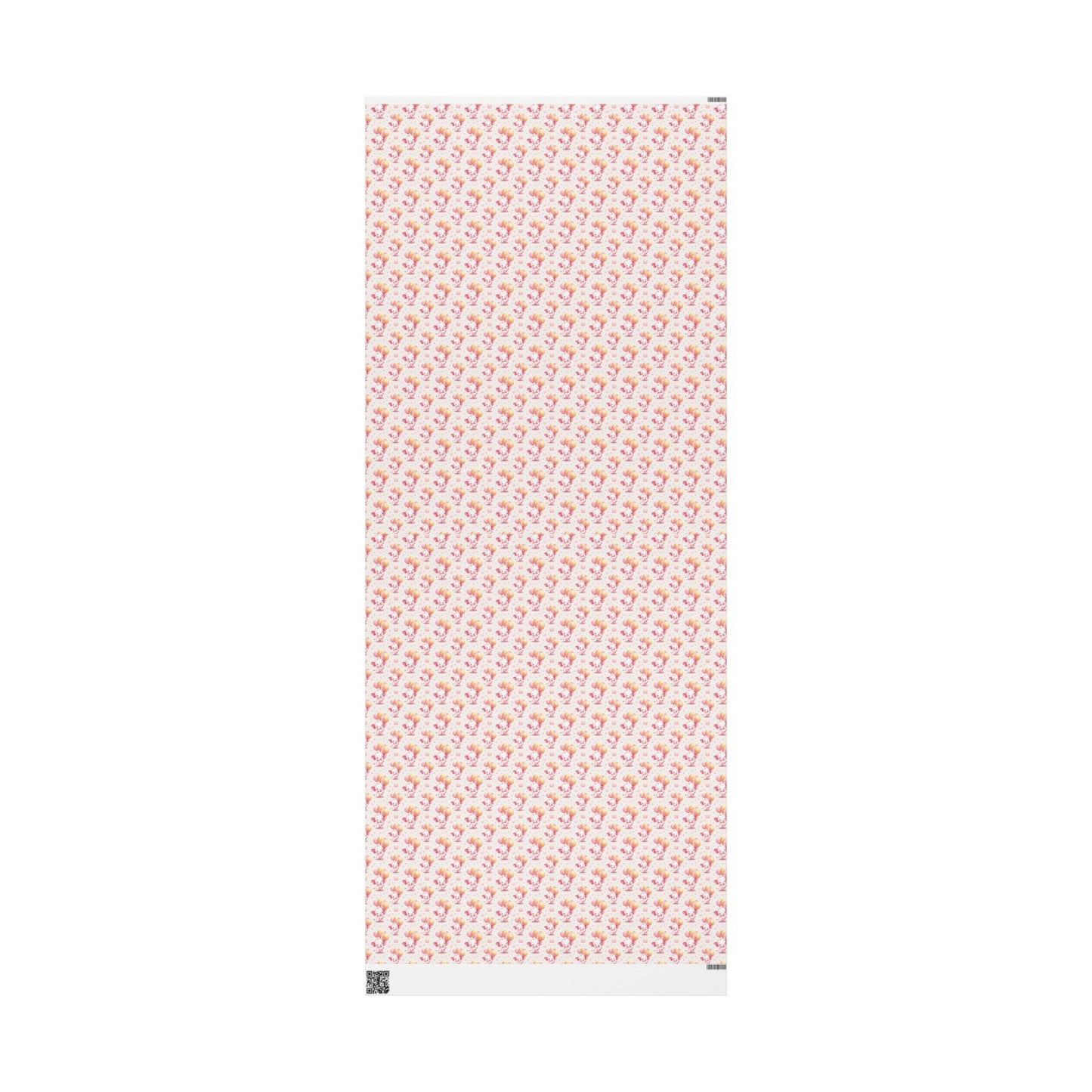 Pink Elephant Baby Shower Wrapping Papers