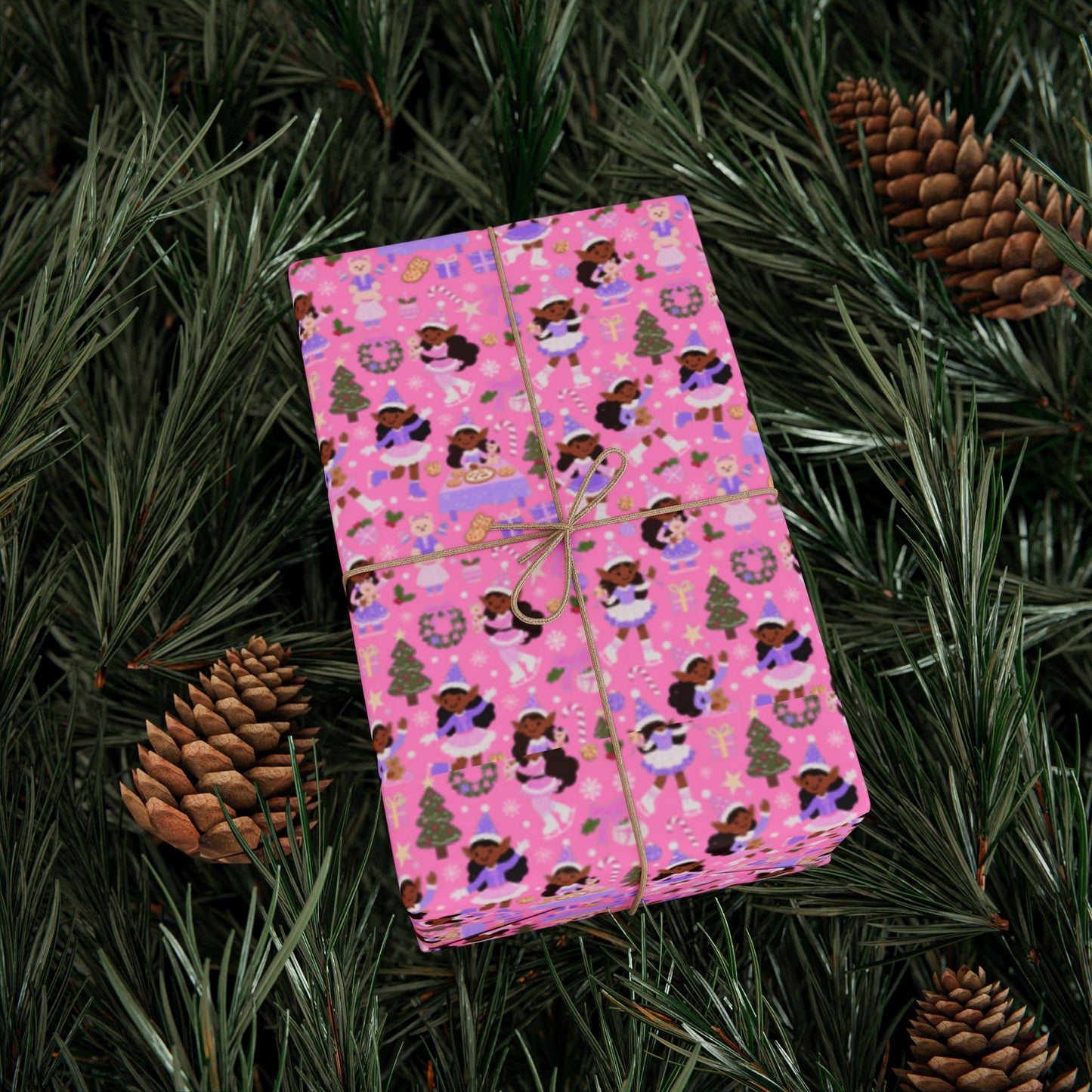 Ice Skating Girl Elf