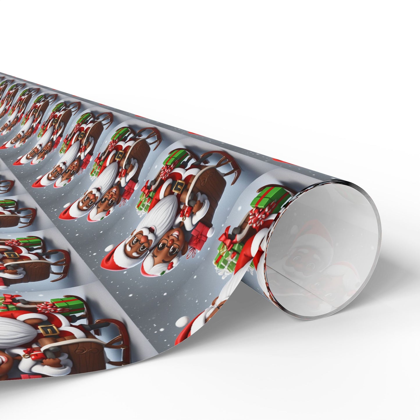 Santa and Mrs. Claus Wrapping Papers