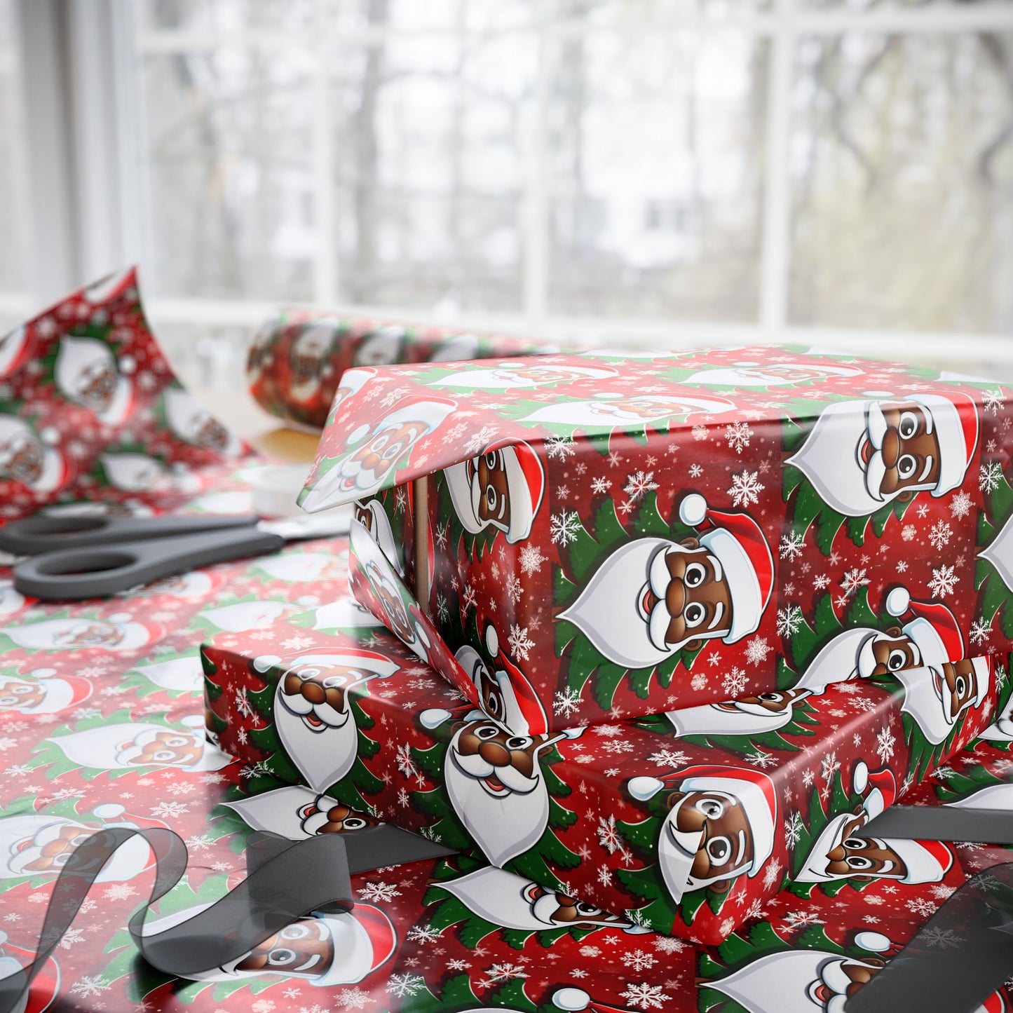 Santa Wrapping Papers