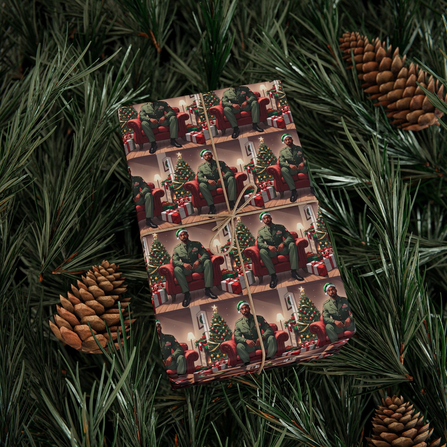 Military Man 2 Wrapping Papers