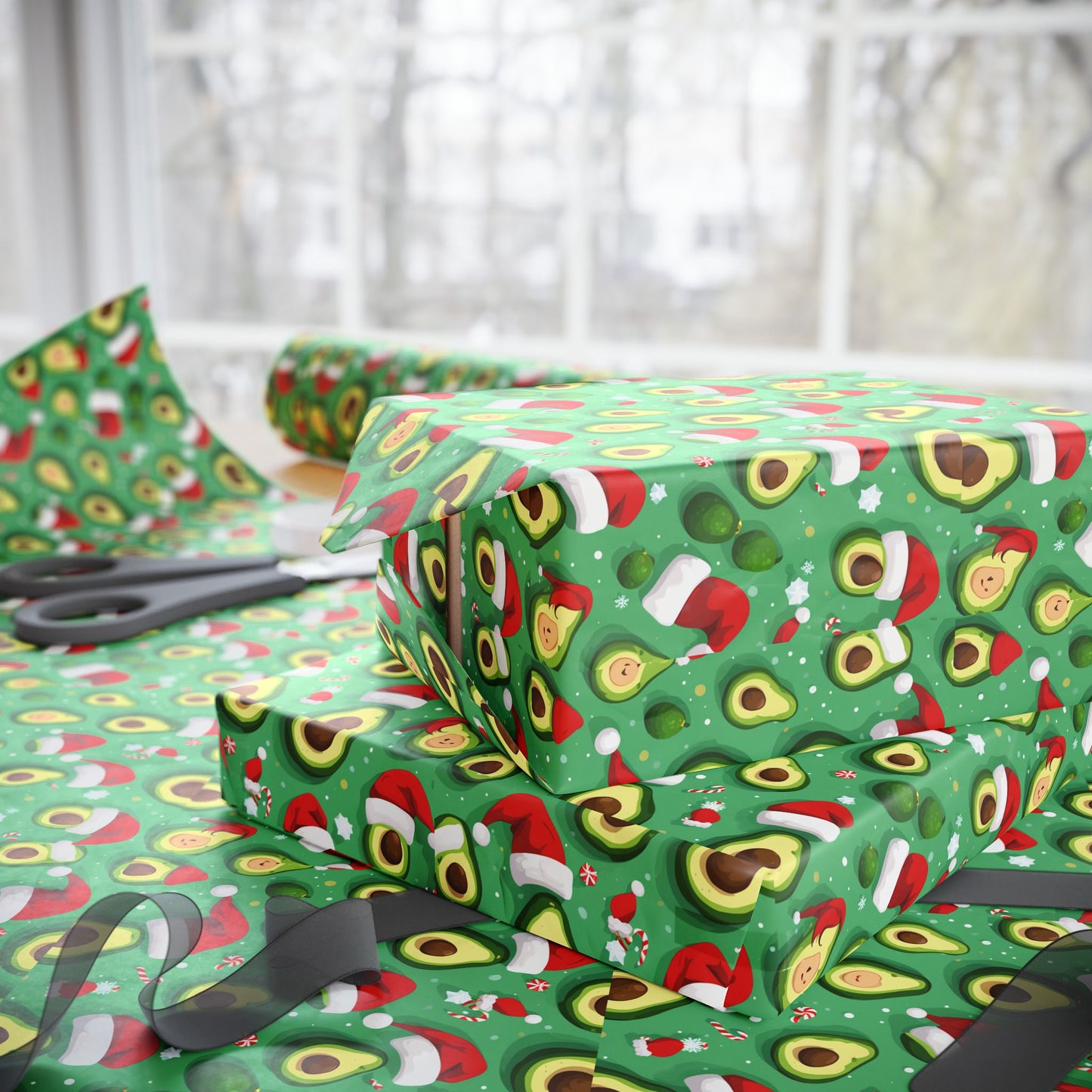 Cute Avocado 2 Wrapping Papers