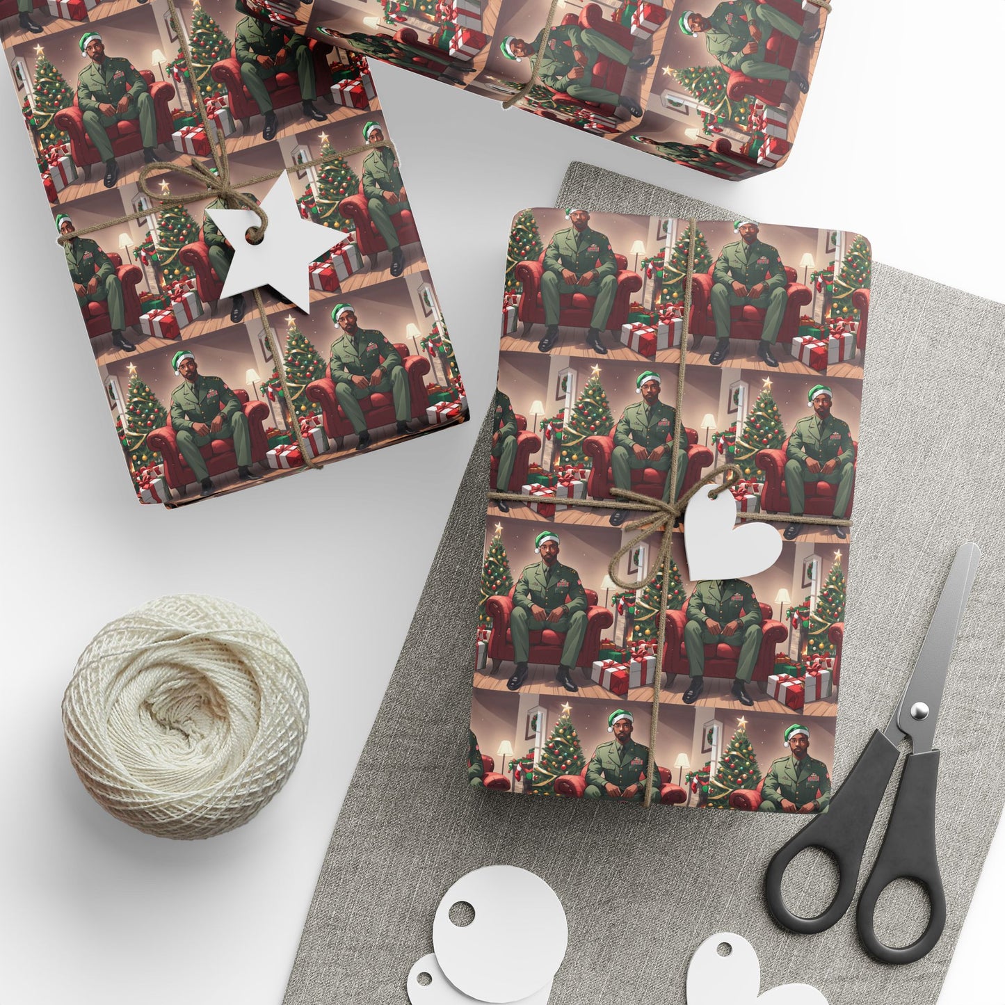 Military Man 2 Wrapping Papers