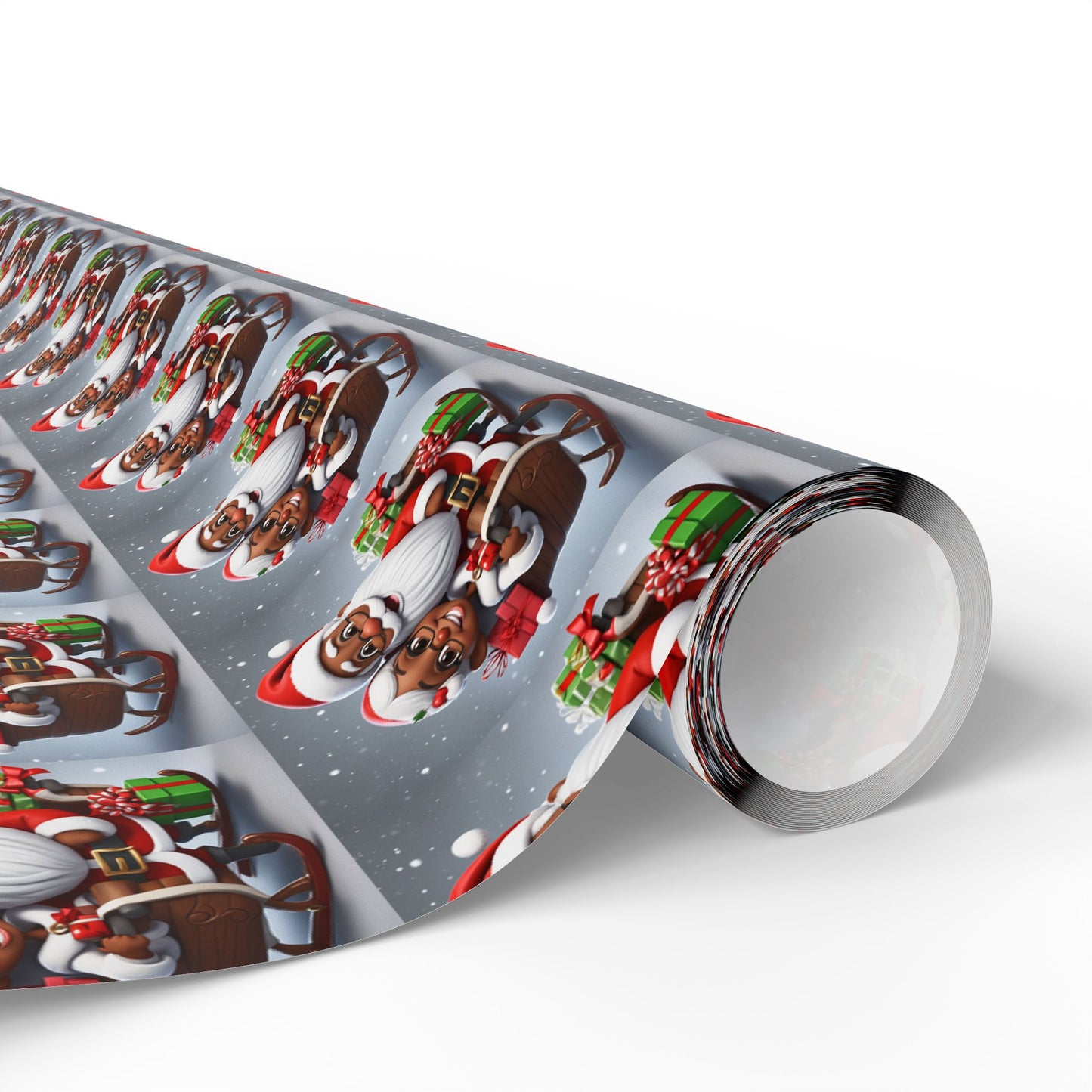 Santa and Mrs. Claus Wrapping Papers