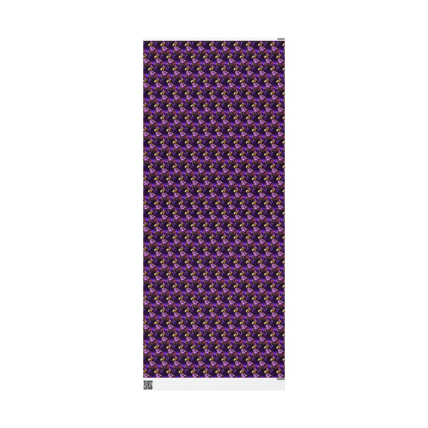 Purple and Gold Wrapping Papers