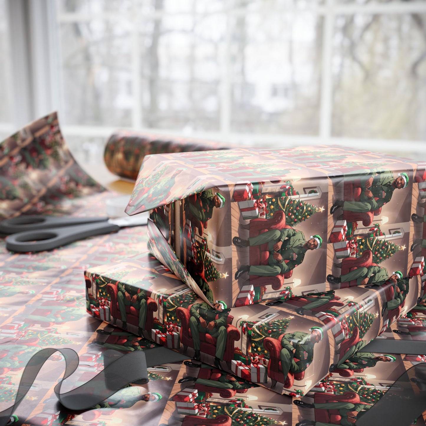 Military Man 2 Wrapping Papers