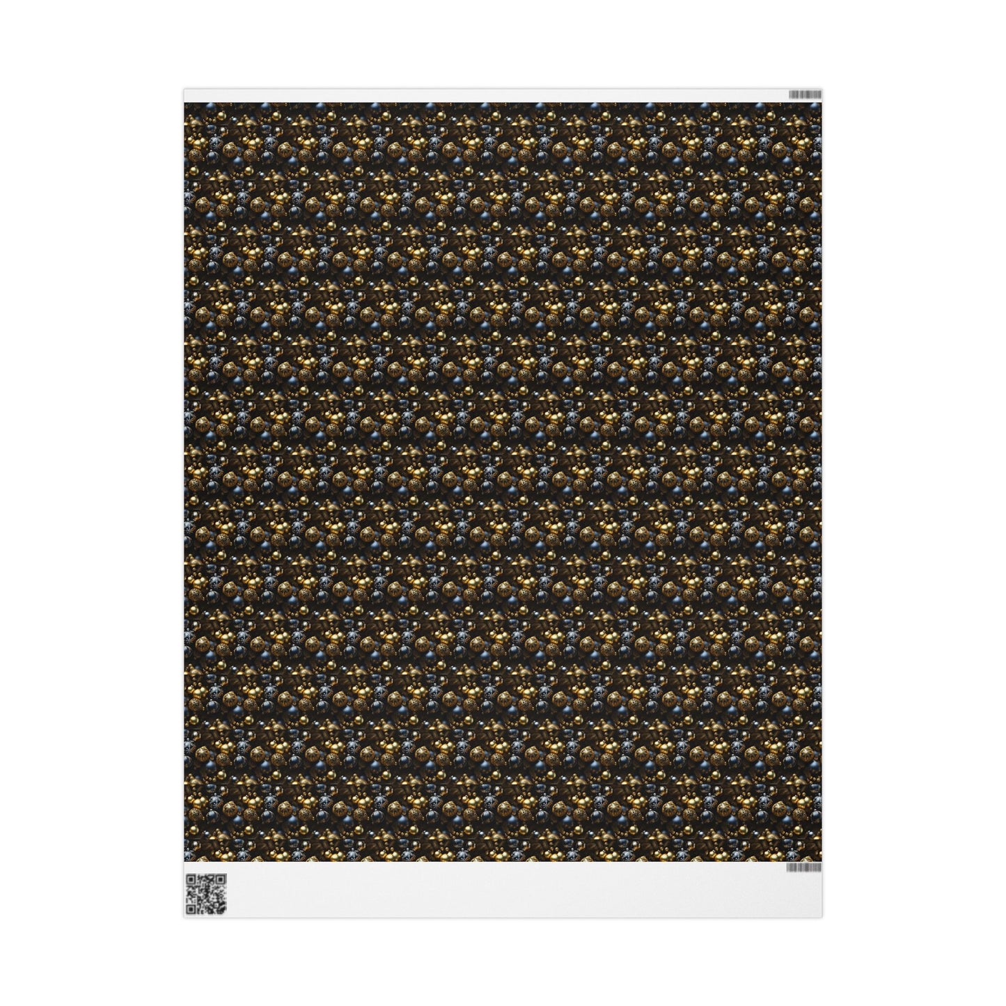 Black and Gold Wrapping Papers