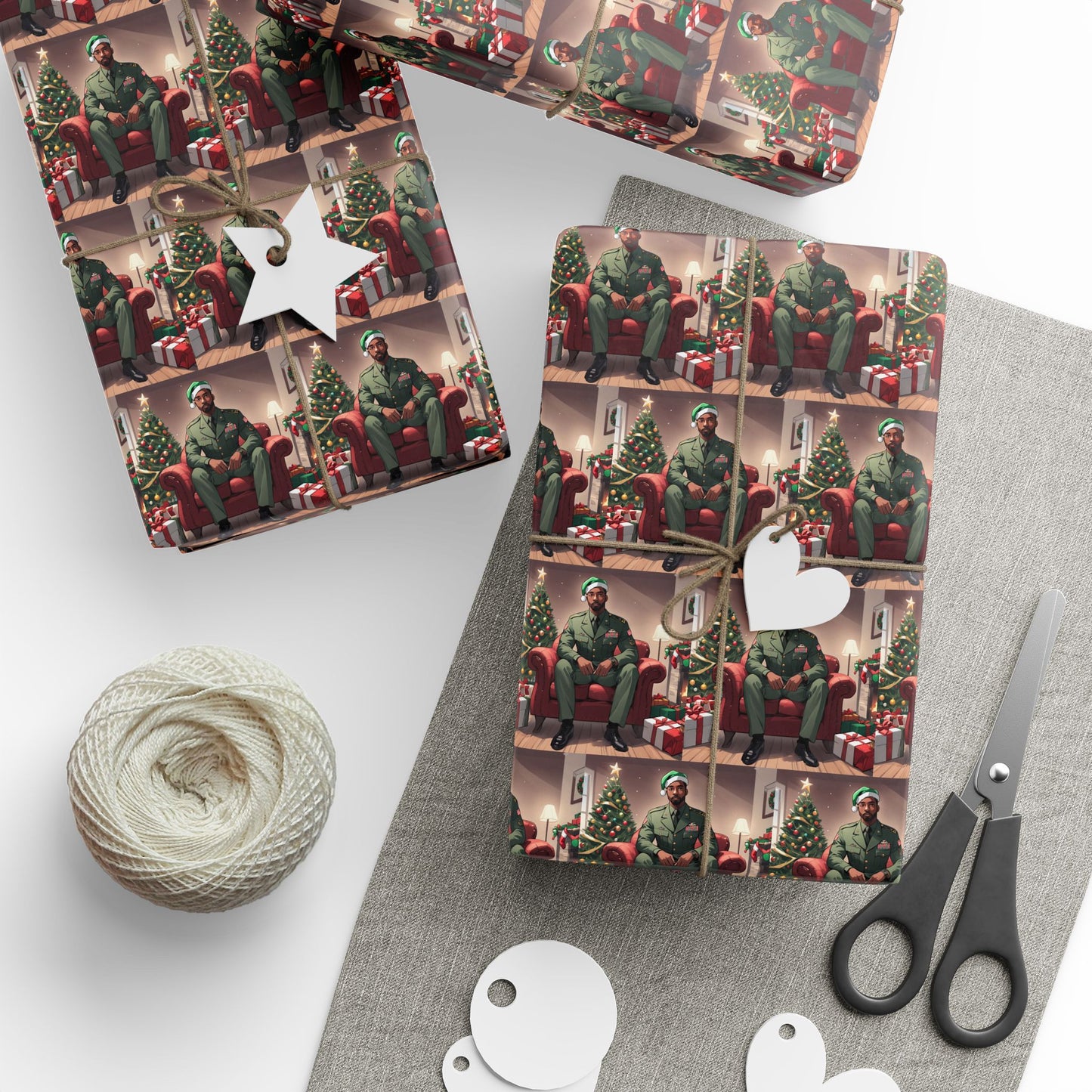 Military Man 2 Wrapping Papers