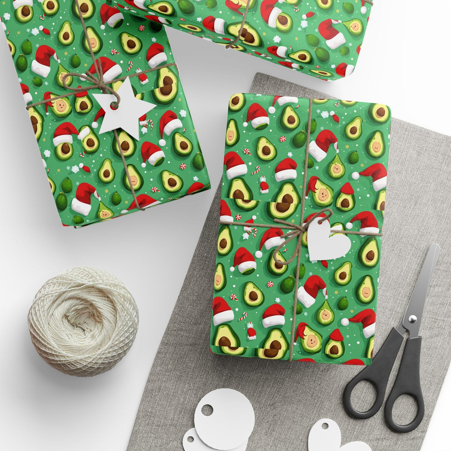 Cute Avocado 2 Wrapping Papers