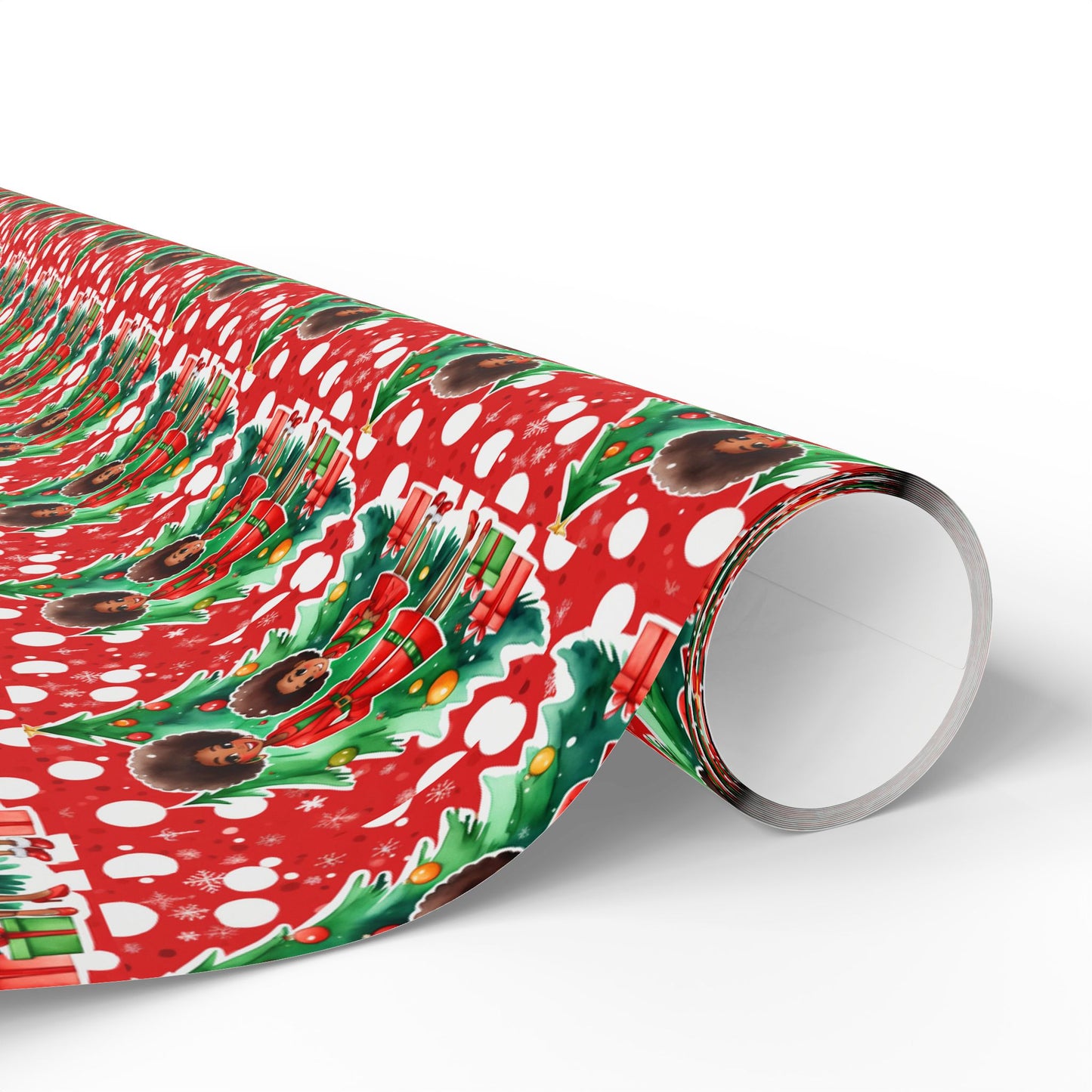 Girls and Woman Wrapping Papers